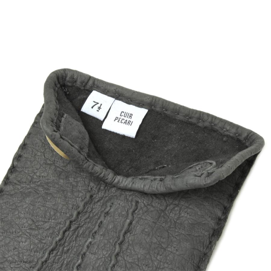 CAUSSE（コース／ガンコス）アンライニングペッカリーグローブ(ボタン