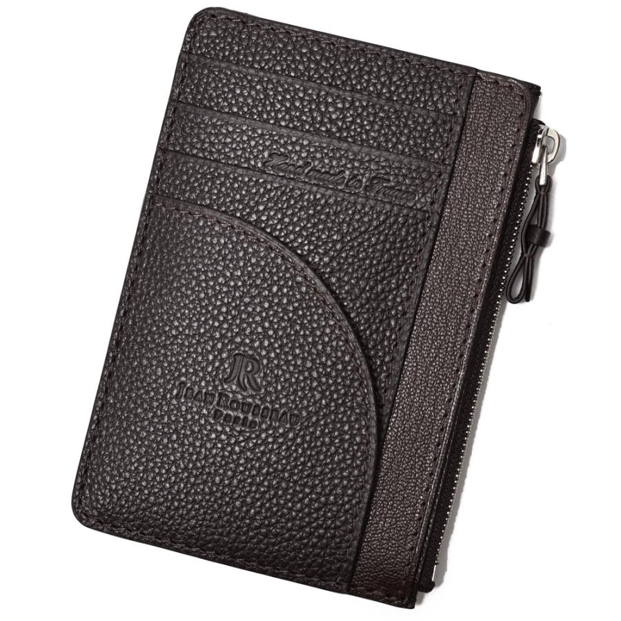 y*m様 ジャンルソー フラグメントケース 財布 JEAN ROUSSEAU フ SALE30】JEAN ROUSSEAU（ジャンルソー）シュリンクレザー×ゴートレザー