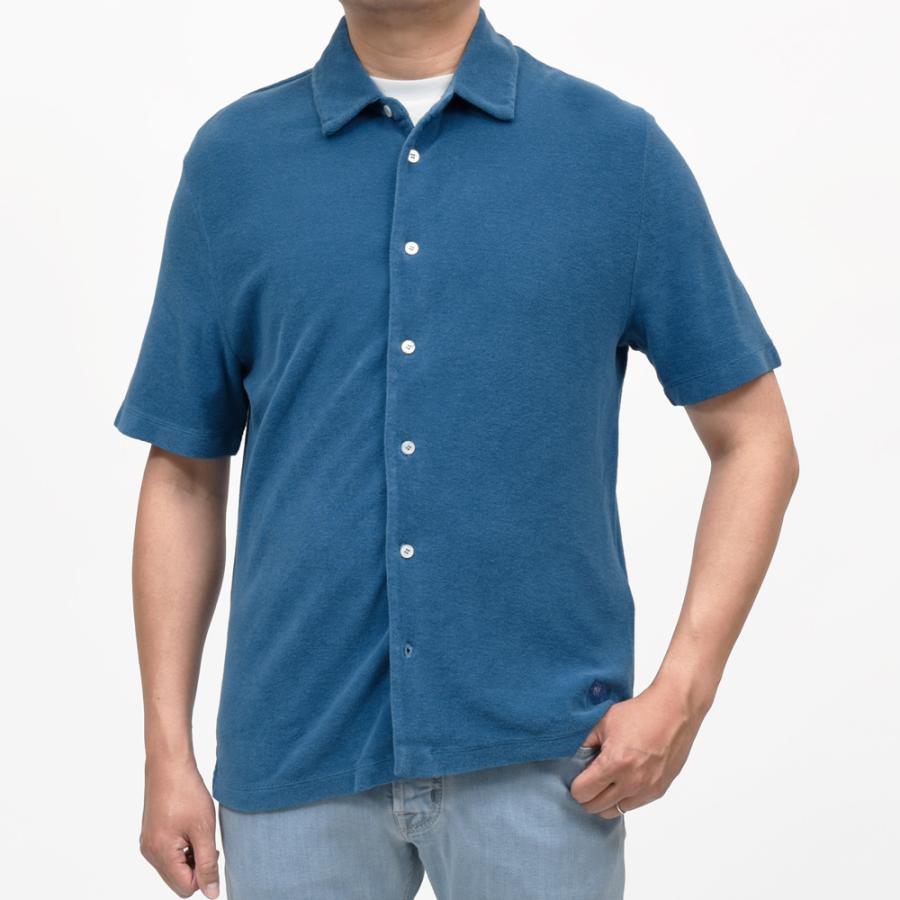 JACOB COHEN（ヤコブコーエン）コットンパイルS/Sシャツ 226-34405 52165003052の画像