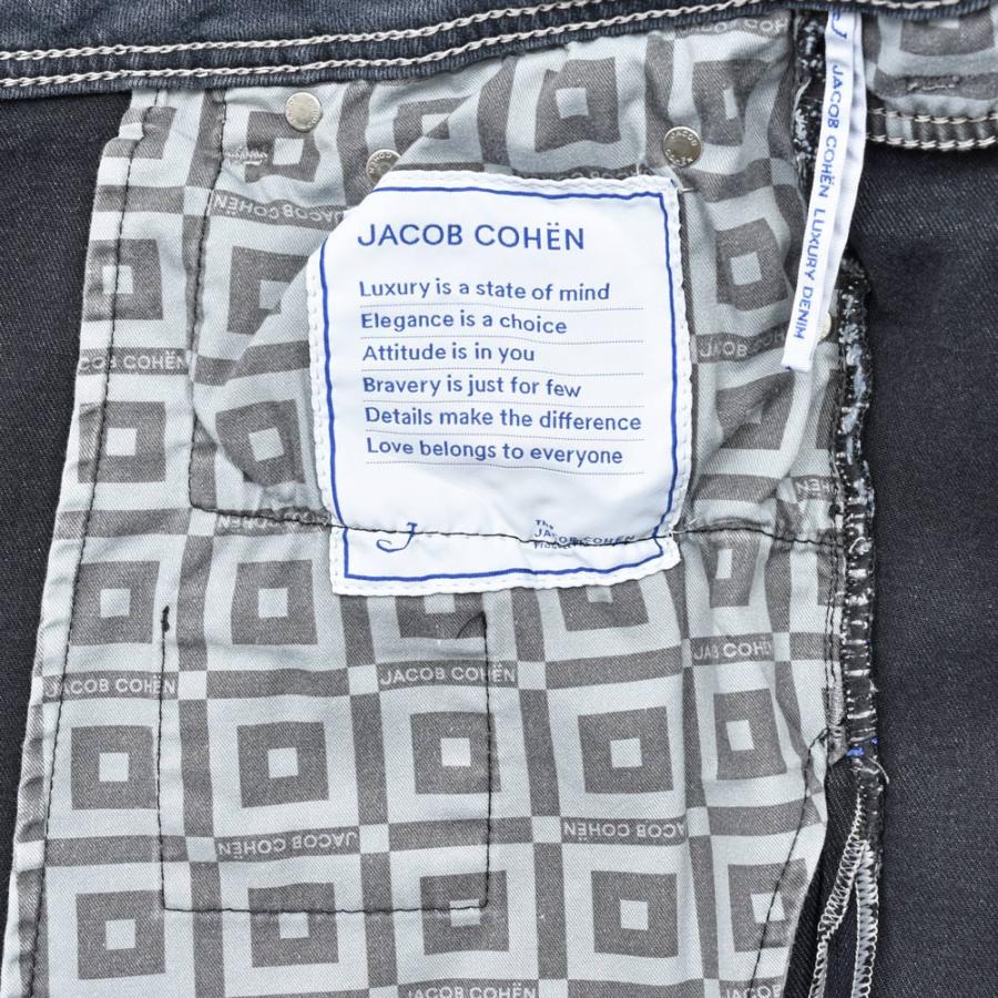 JACOB COHEN（ヤコブコーエン）NICKSLIMニックスリム PREMIUM EDITION スリムウォッシュドストレッチテーパードスリムフィットデニム 226-32457 53055006052の画像
