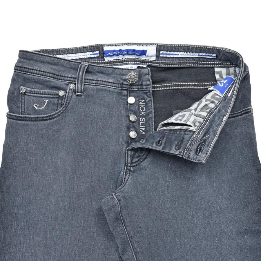 JACOB COHEN（ヤコブコーエン）NICKSLIMニックスリム PREMIUM EDITION スリムウォッシュドストレッチテーパードスリムフィットデニム 226-32457 53055006052の画像