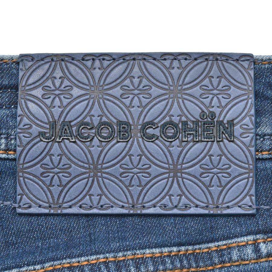 JACOB COHEN（ヤコブコーエン）BARDバード PREMIUM EDITION ウォッシュドコットンストレッチテーパードフィットデニム 226-32283 53055008052の画像