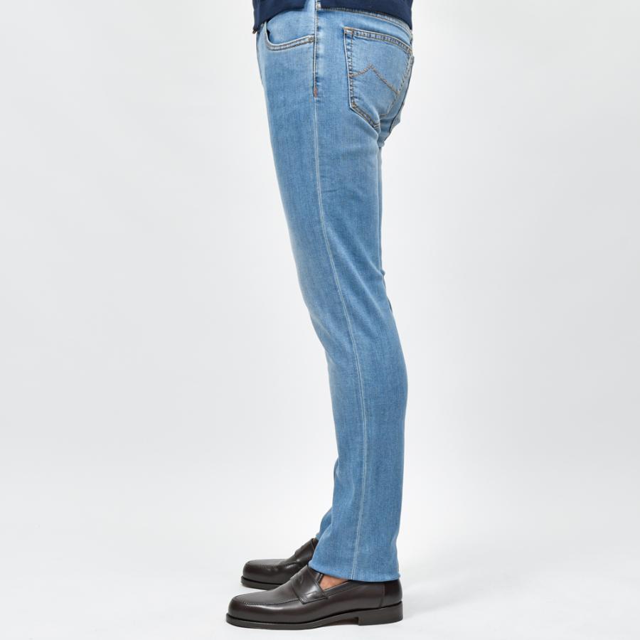 JACOB COHEN（ヤコブコーエン）NICKニック PREMIUM EDITION ヴィンテージウォッシュコットンストレッチテーパードフィットデニム 226-32282 53055035052の画像