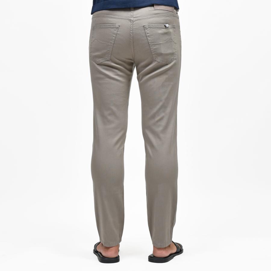 JACOB COHEN（ヤコブコーエン）SCOTTスコット コットンセルロースキャロットフィットクロップドパンツ 226-32876 53055047052の画像