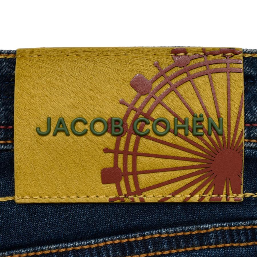 S40 JACOB COHEN（ヤコブコーエン）EDUARDエドアルド PREMIUM EDITION GRAND TOUR ウォッシュドコットンリヨセルストレートデニム 226-22165 53056003052の画像
