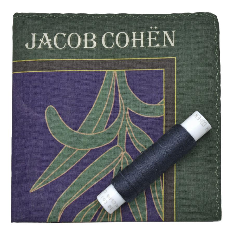 S40 JACOB COHEN（ヤコブコーエン）SCOTTスコット PREMIUM EDITION ウォッシュドコットンストレッチキャロットフィットクロップドデニム 226-22583 53056024052の画像