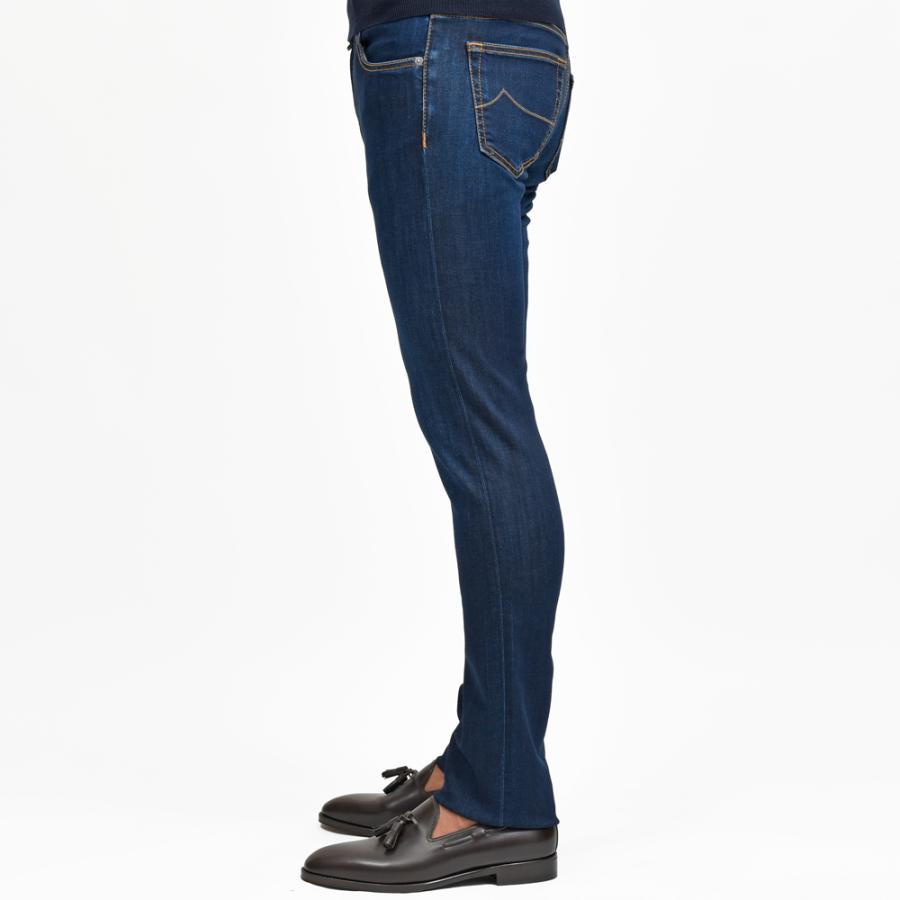 JACOB COHEN（ヤコブコーエン）NICKニック ウォッシュドレーヨンコットンストレッチスリムテーパードデニム 226-42216 53056032052の画像