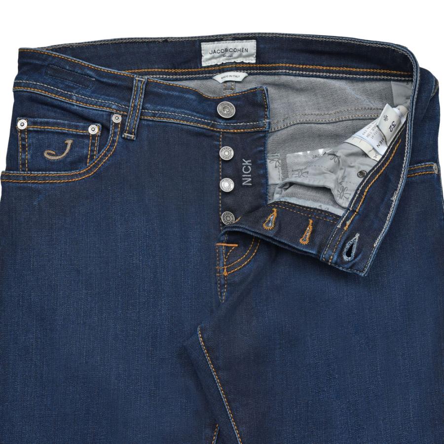 JACOB COHEN（ヤコブコーエン）NICKニック ウォッシュドレーヨンコットンストレッチスリムテーパードデニム 226-42216 53056032052の画像