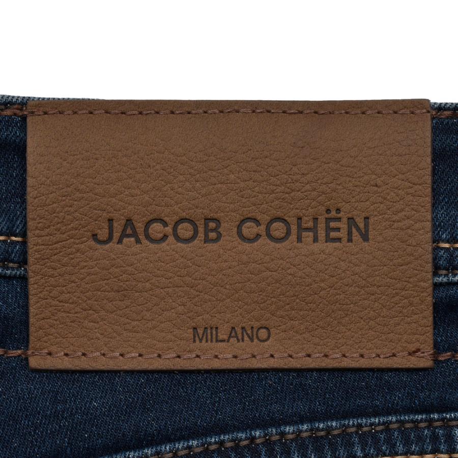 JACOB COHEN（ヤコブコーエン）BARDバード ウォッシュドコットンストレッチスリムテーパードデニム 226-42148 53056039052の画像