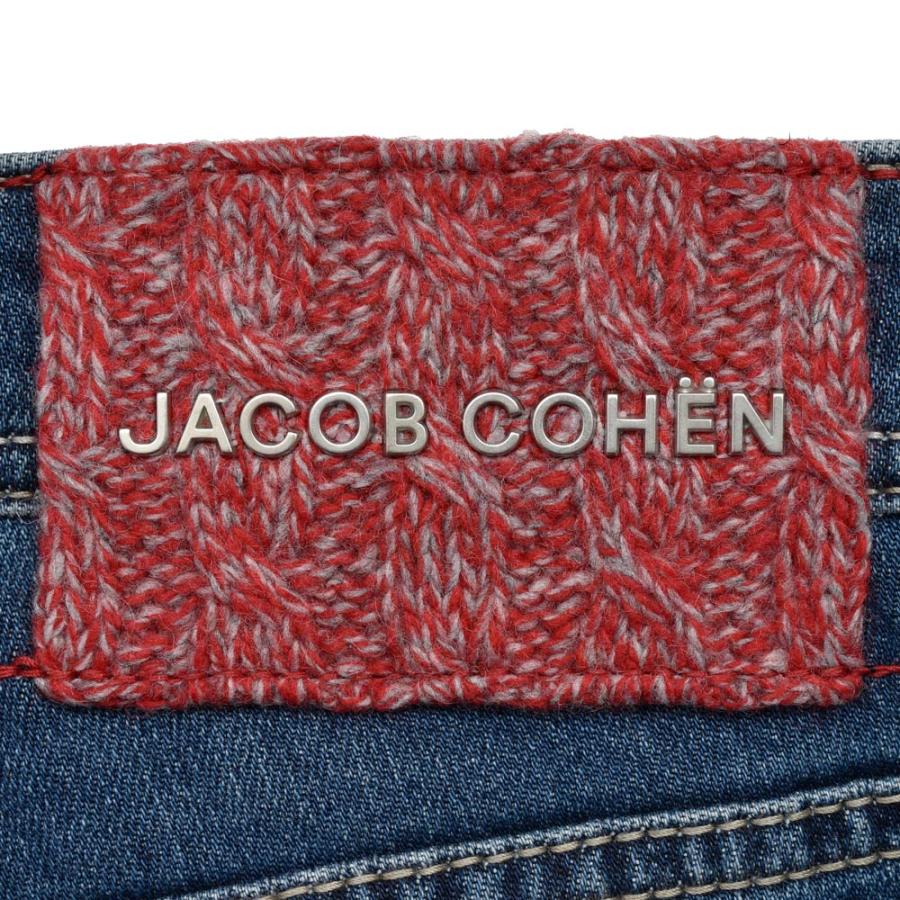 JACOB COHEN（ヤコブコーエン）NICKニック Apres-ski ウォッシュドコットンカシミヤストレッチスリムテーパードデニム 226-42509 53056045052の画像