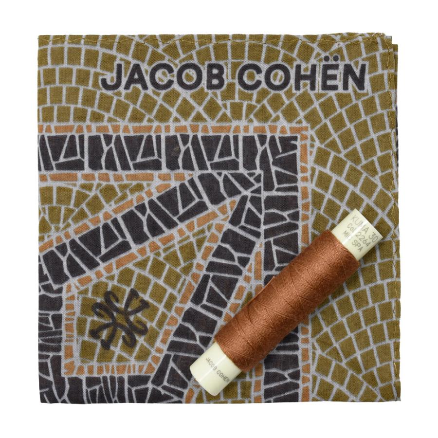 JACOB COHEN（ヤコブコーエン）SCOTTスコット ウォッシュドコットンストレッチスリムキャロットクロップドデニム 226-32126 53065007052の画像