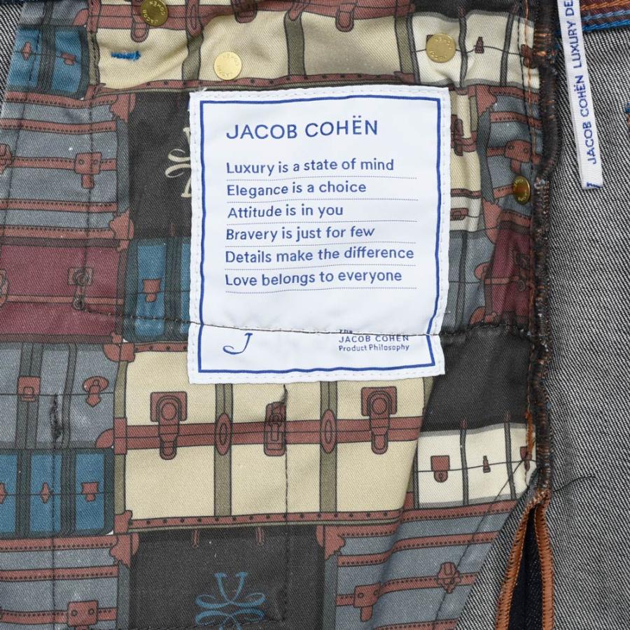 JACOB COHEN（ヤコブコーエン）NICKニック PREMIUM EDITION ウォッシュドコットンストレッチスリムテーパードデニム 226-32200 53065008052の画像