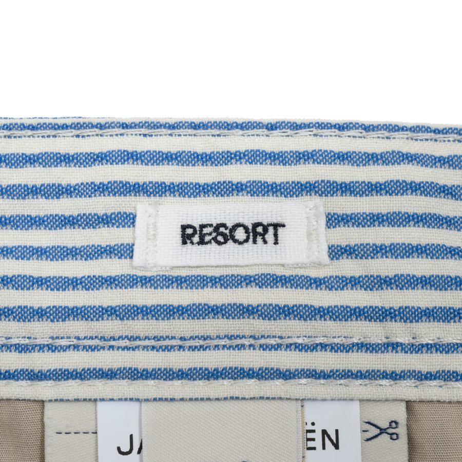 JACOB COHEN（ヤコブコーエン）BARDバード Resort Collection ウールシアサッカースリムテーパードストライプパンツ 226-52942 53065022052の画像