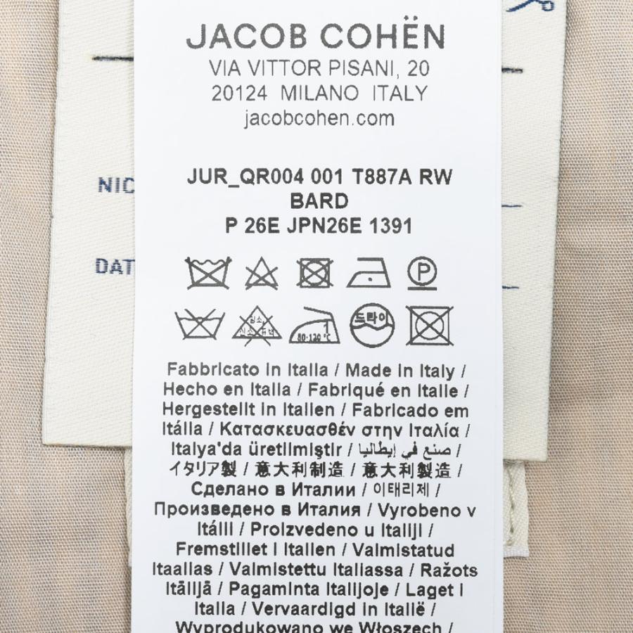 JACOB COHEN（ヤコブコーエン）BARDバード Resort Collection ウールシアサッカースリムテーパードストライプパンツ 226-52942 53065022052の画像