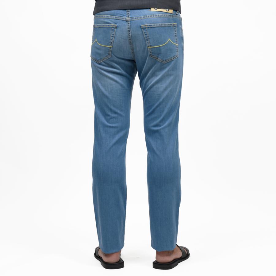 JACOB COHEN（ヤコブコーエン）BARDバード Resort Collection ウォッシュドコットンストレッチスリムテーパードデニム 226-52477 53065024052の画像
