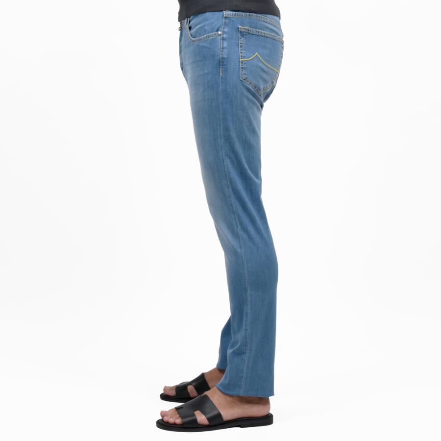 JACOB COHEN（ヤコブコーエン）BARDバード Resort Collection ウォッシュドコットンストレッチスリムテーパードデニム 226-52477 53065024052の画像