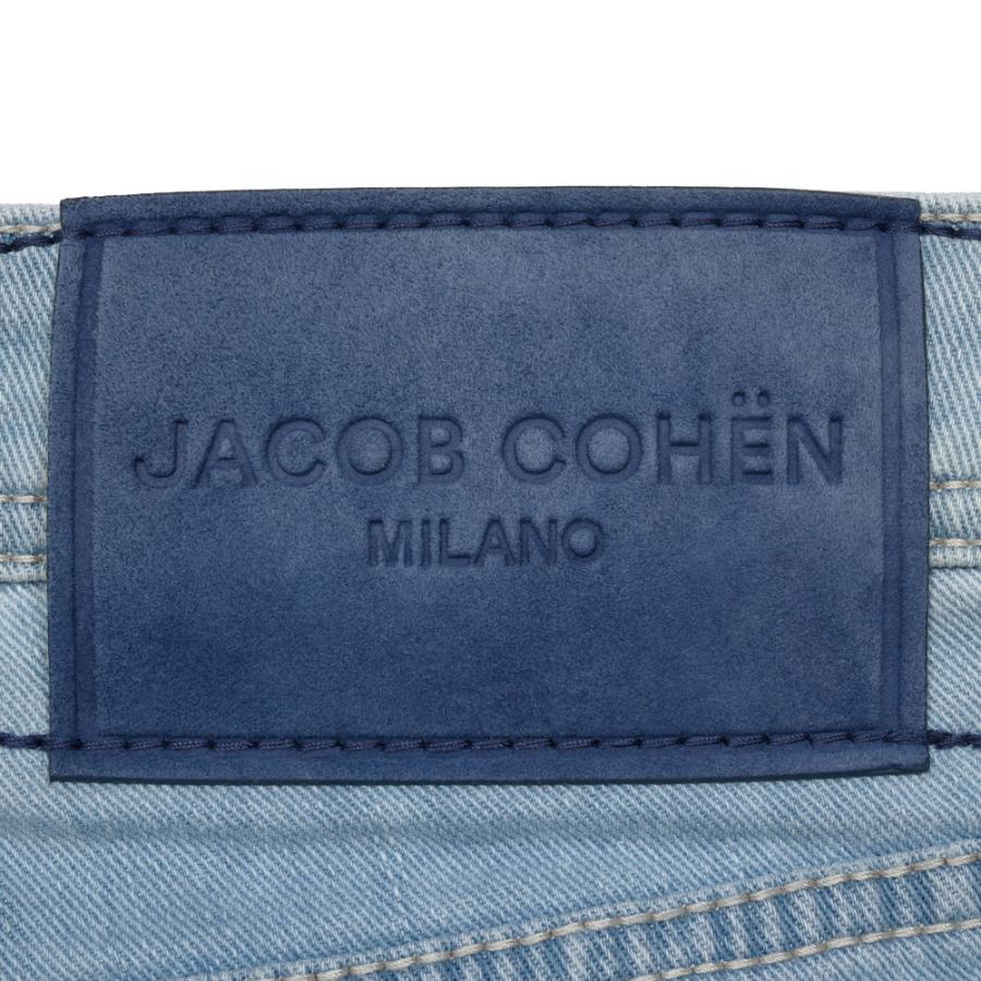 JACOB COHEN（ヤコブコーエン）NICKニック ヴィンテージウォッシュコットンストレッチスリムテーパードデニム 226-32299 53065037052の画像