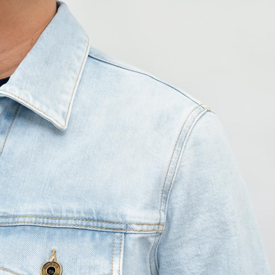 JACOB COHEN（ヤコブ コーエン）ウォッシュドデニムトラッカージャケット 226-31805 54055007052の画像