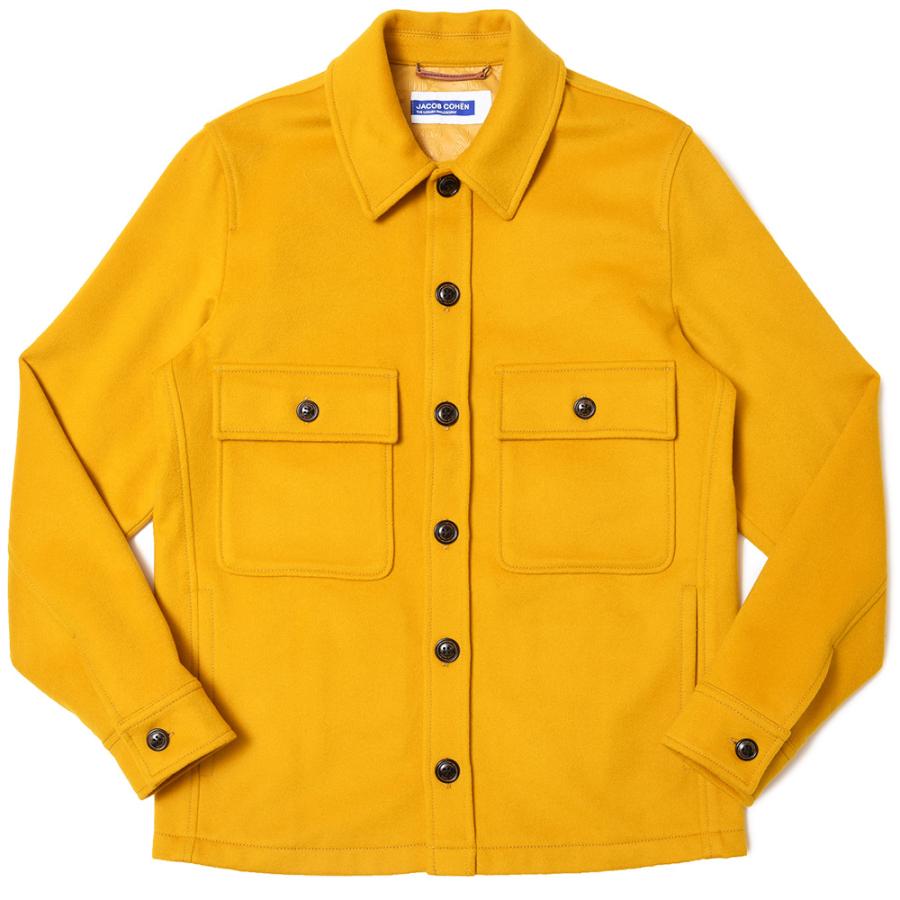 最終価格早い者勝ち 完売品JACOB COHN バージンウールジャケットカシミア JACOB COHEN（ヤコブコーエン）ウールナイロンカシミア オーバーシャツ