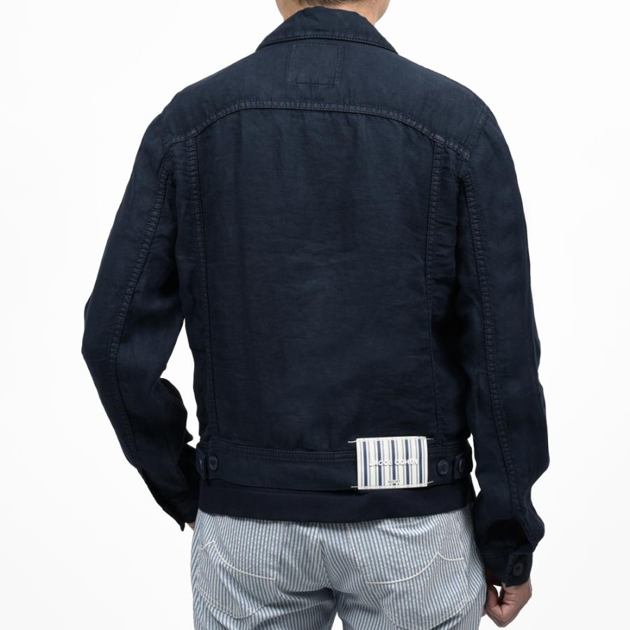 JACOB COHEN（ヤコブコーエン）Resort Collection リネントラッカージャケット 226-51830 57065000052の画像