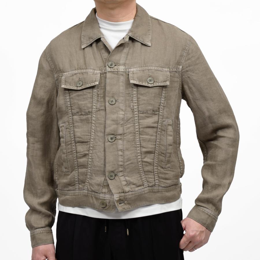 JACOB COHEN（ヤコブコーエン）Resort Collection リネントラッカージャケット 226-51830 57065000052の画像