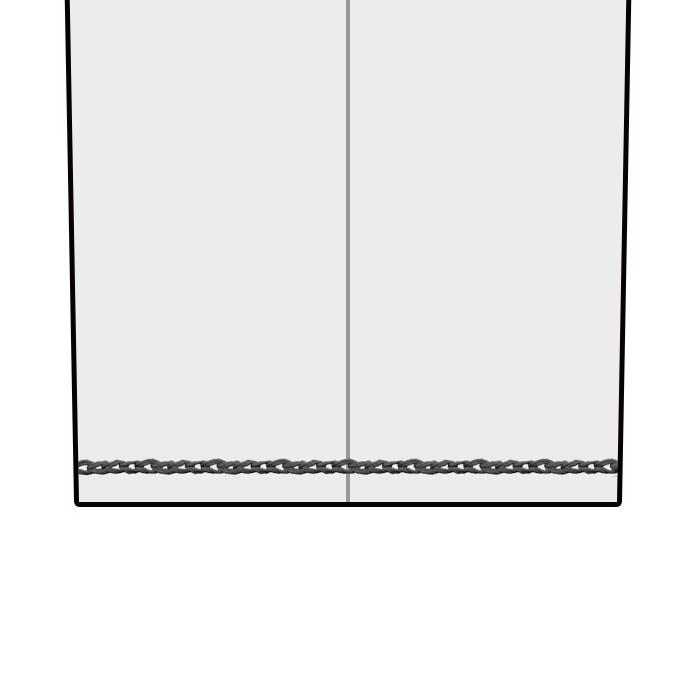 【心斎橋リフォーム提携】PANTS裾　チェーンステッチ仕上げ | 