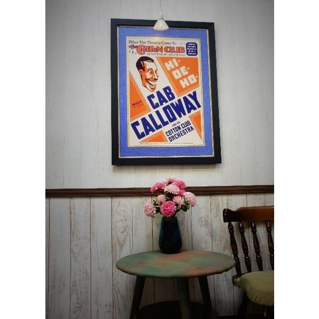当時モノ キャブ・キャロウェイ Cab Calloway ポスター 当時モノ キャブ・キャロウェイ Cab Calloway ポスター 当時モノ