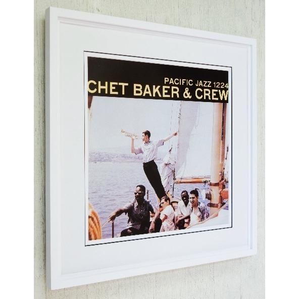 チェット・ベイカー/50s ウエストコースト ジャズ/レコジャケ ポスター額装/Chet Baker \u0026 Crew/Pacific Jazz/West Coast Jazz