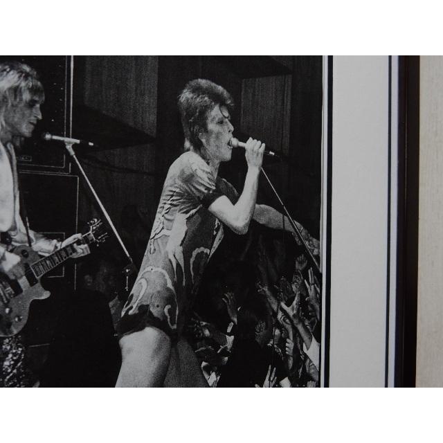 デヴィッド・ボウイ＆ミック/1973/アートピクチャー額装/David Bowie/グラムロック/インテリア/ファッションアイコン/ロックレジェンド｜gumboart-shop｜05