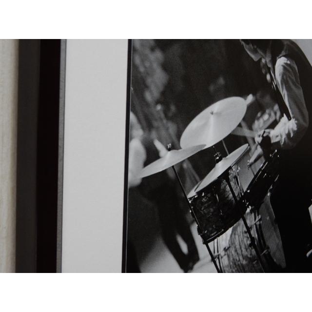 The Rolling Stones　チャーリー・ワッツ　額装写真 チャーリー・ワッツ/66年のチャーリー/アートピク額装/ローリング