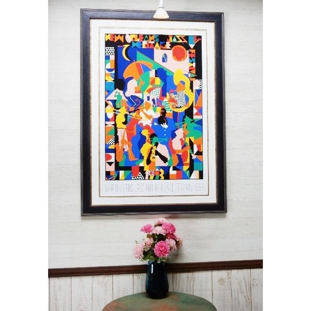 ニューオーリンズ・ジャズ フェス 1993/限定シルクスクリーン ポスター