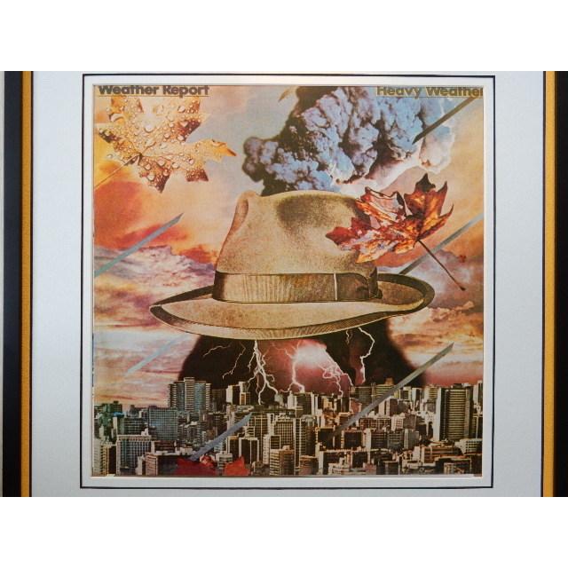 リエラ・イ・アラゴ 　アートポスター　額付き ウェザー・リポート/名盤ジャケット・ポスター 額付/Weather