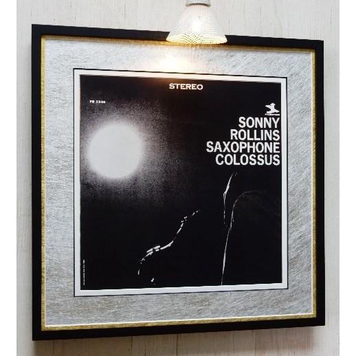 ソニー・ロリンズ/ジャケ違い初期 LP・ポスター額付/Sonny Rollins 