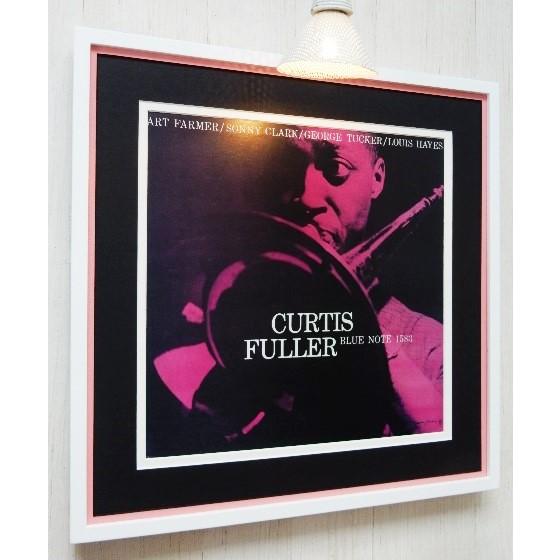 カーティス・フラー/50s ジャズ LP アート/ジャケ ポスター/Curtis Fuller/Vol. 3/Jazz Art Classics/Framed Blue Note ALBUM/インテリア｜gumboart-shop｜02