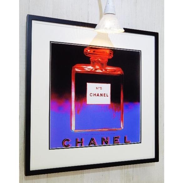 アンディ・ウォーホル/シャネル No.5/アート・プリント額装品 アンディ・ウォーホル/シャネル No.5/アート・プリント額装品