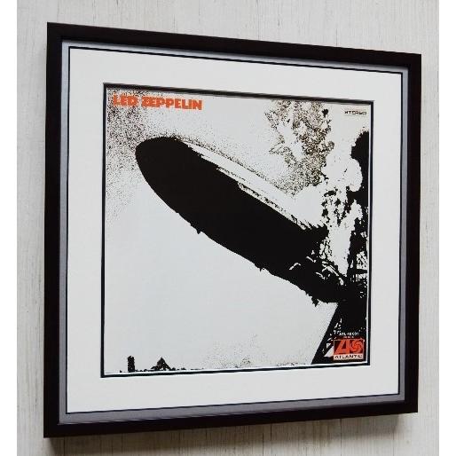 レッド・ツェッペリン 1st/名盤 レコジャケ ポスター 額入り/Led レッド・ツェッペリン 1st/名盤 レコジャケ ポスター 額入り/Led