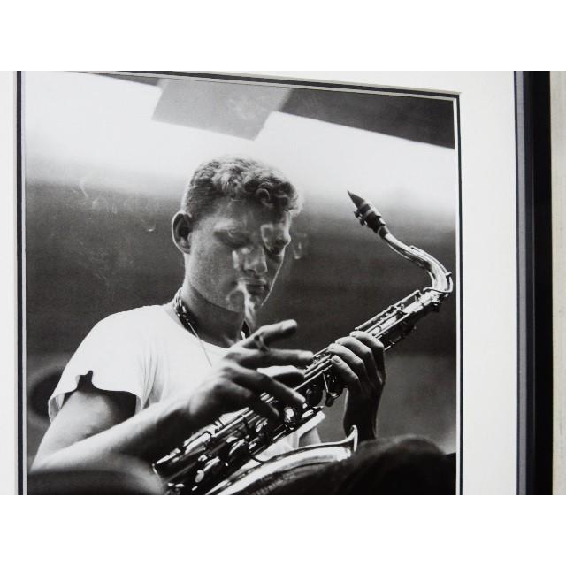 ズート・シムズ/アート ピクチャー 額装/ジャズ/1958 Paris/Zoot Sims 