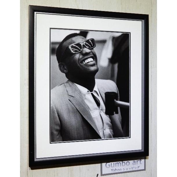 レイ・チャールズ/1960/アート ピクチャー額装/Ray Charles/Framed Ray