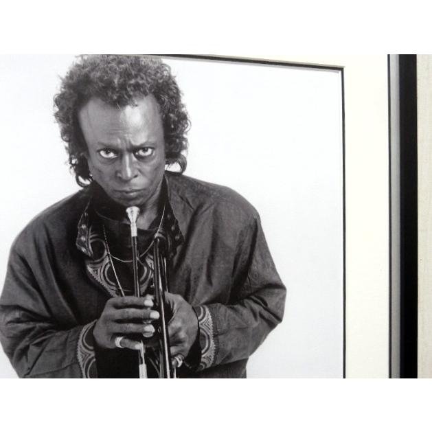 マイルス・ディビス/アート ピクチャー 額装/Miles Davis/モダン