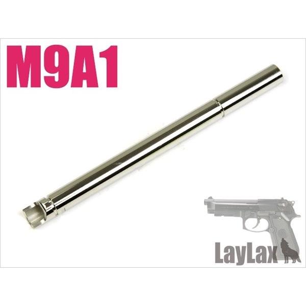 送料全国一律270円 LayLax 高級ブランド ライラクス 179222 ナインボール M9A1 マルイ 低価格の ハンドガンバレル 114.4mm