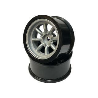 RC-ART/ARTW0108MS/ワタナベType ホイール オフセット8 マットシルバー