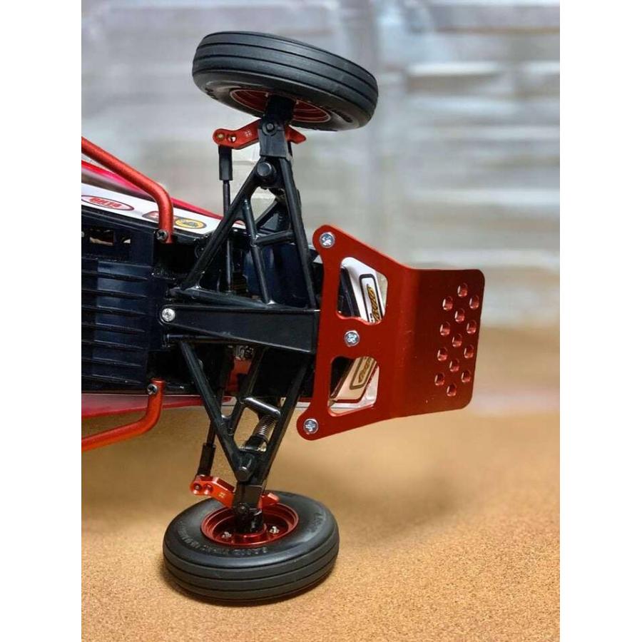 タミヤ　ホーネット+T4works t4works】スキッドプレート【ホーネット・グラスホッパー等用