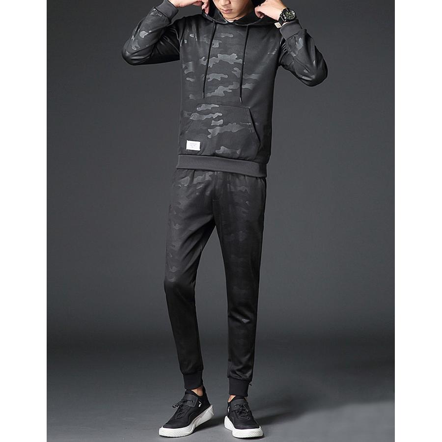 スウェット ジャージ 上下 セットアップ メンズ 迷彩柄 オシャレ |  | 05