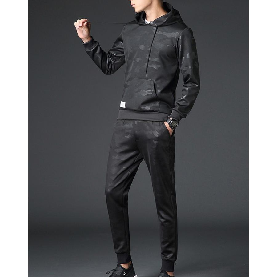 スウェット ジャージ 上下 セットアップ メンズ 迷彩柄 オシャレ |  | 06