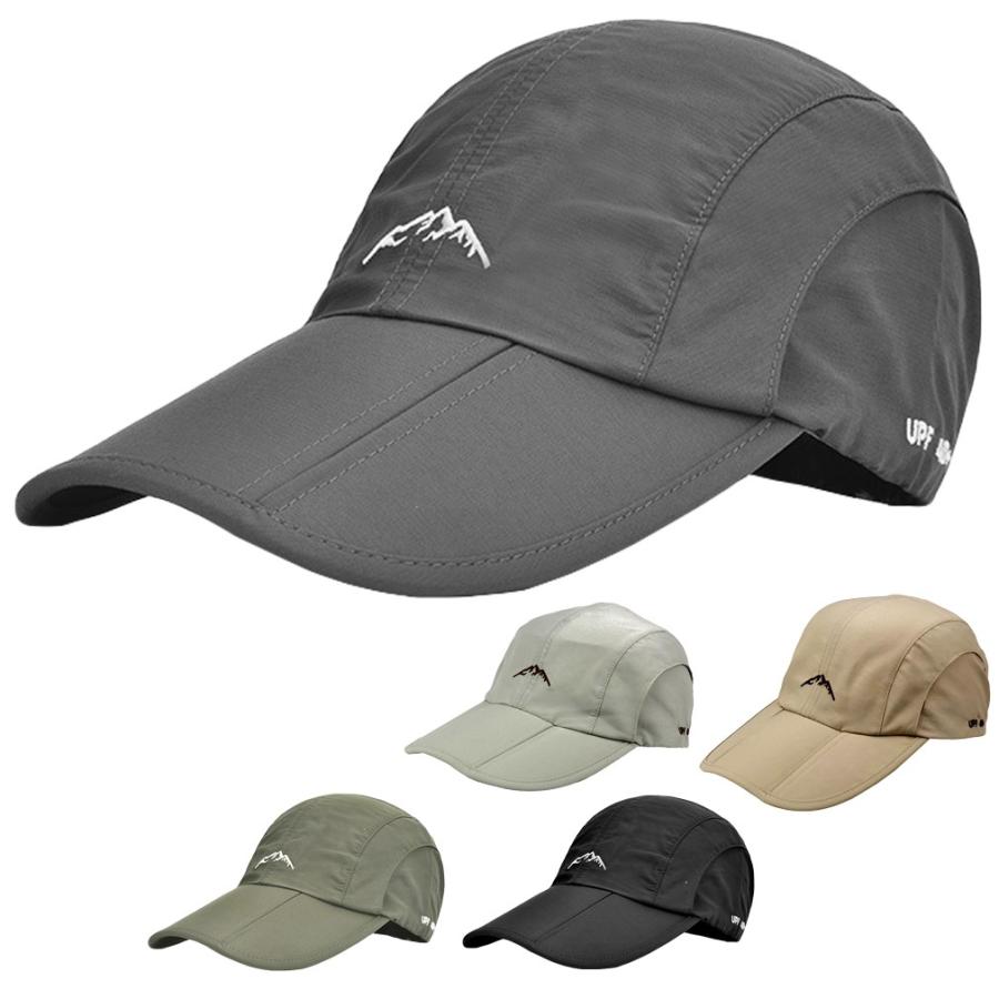 帽子 キャップ 撥水 メンズ 折り畳み ランニング ゴルフ 軽量 UV対策 日よけ |  | 09
