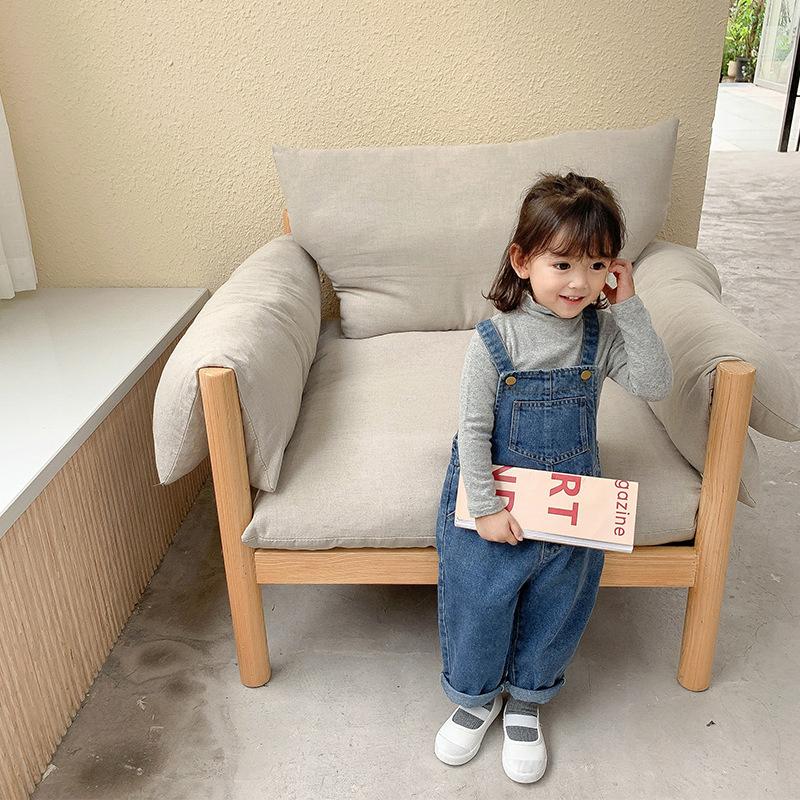 キッズ デニム サロペット ゆったり ワイド オーバーオール 子供服 女の子 男の子 |  | 08