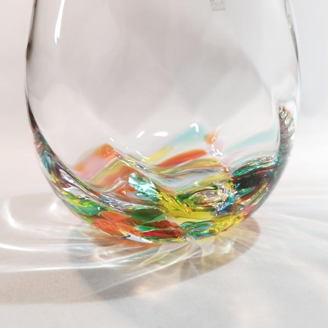 津軽びいどろ　ねぶたあかり　ロックグラスペア aderia-tyokuei_75218