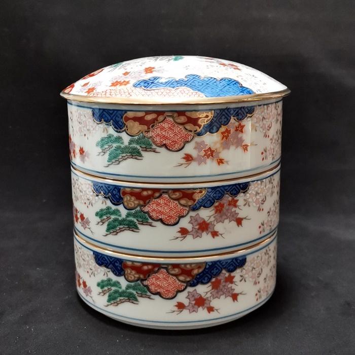 有田焼 其泉窯 春秋文 三段重 : ぐんきんNET-SHOP - 通販 - Yahoo