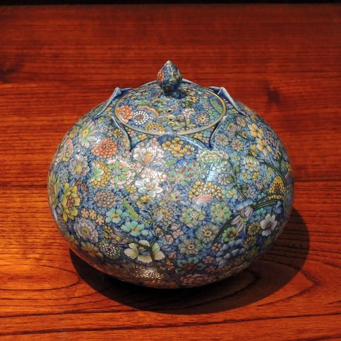 有田焼 万花彩 香爐 葉山有樹 意匠解説書付 : ぐんきんNET-SHOP - 通販