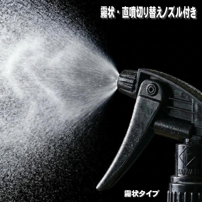 スプレーボトル 500ml 耐薬品性 希釈用 目盛り付き 霧吹き 洗車 掃除